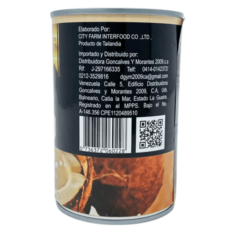Leche de Coco Pafia para Cocinar 400 ml
