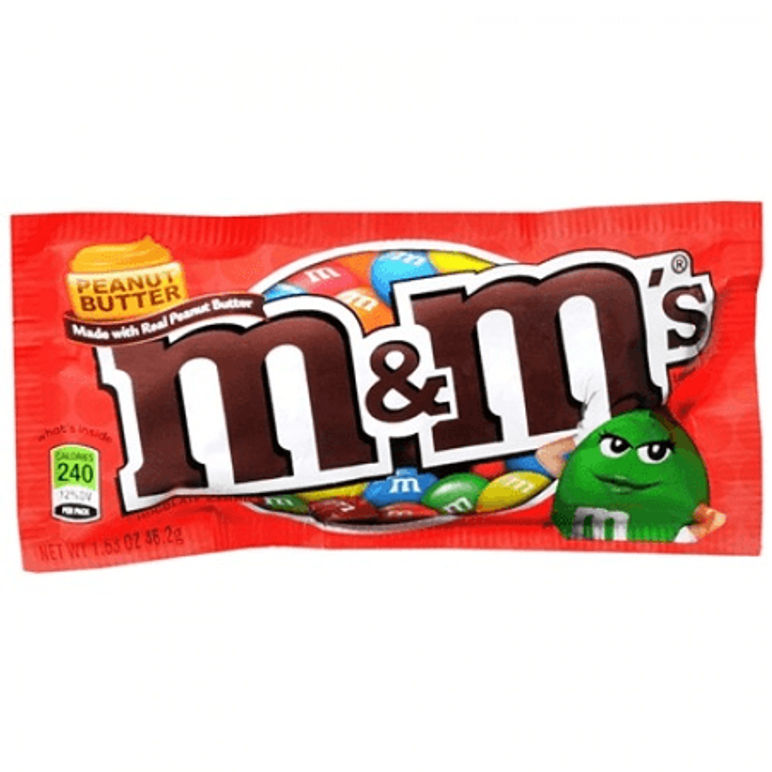 M&M Peanut Butter 46,2 g – Chocolate con Mani