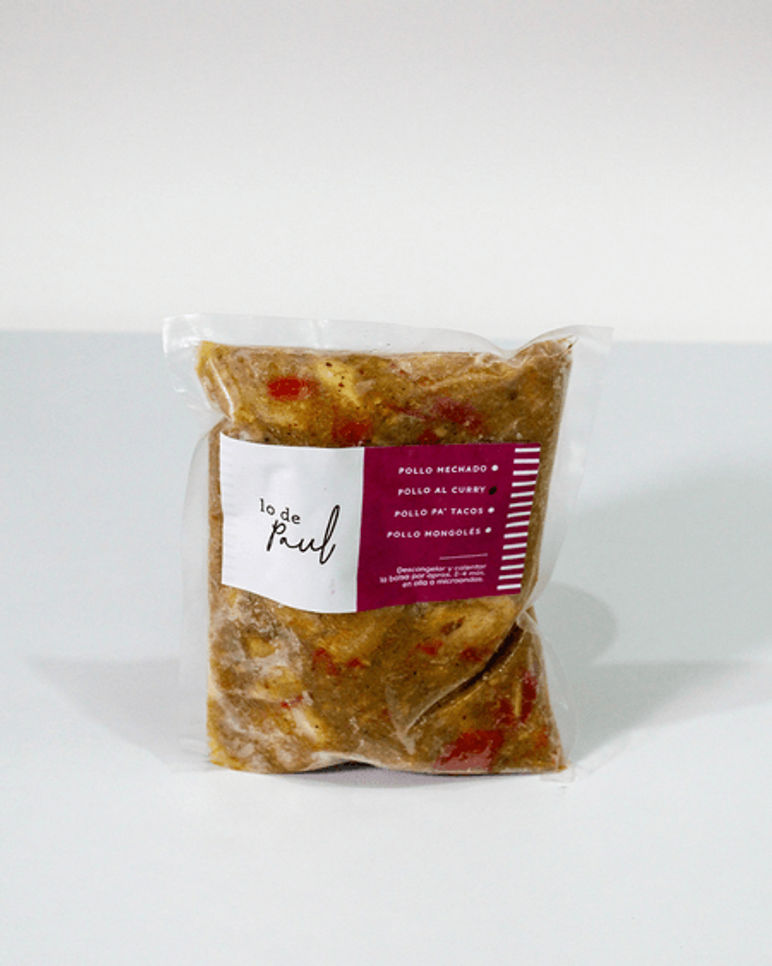 Pollo al Curry 500g – Lo De Paúl