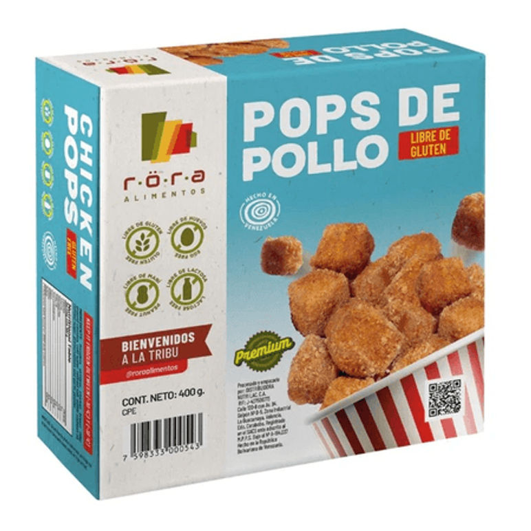 Pops de Pollo 400 grs - Rora