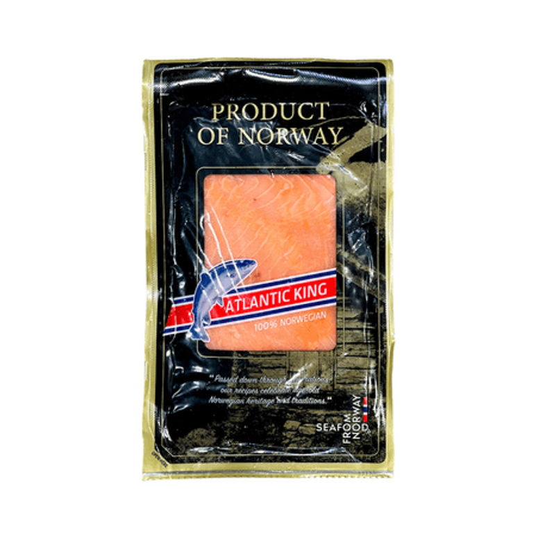 Salmón Ahumado Rebanado Noruego 400gr – Atlantic | Premium