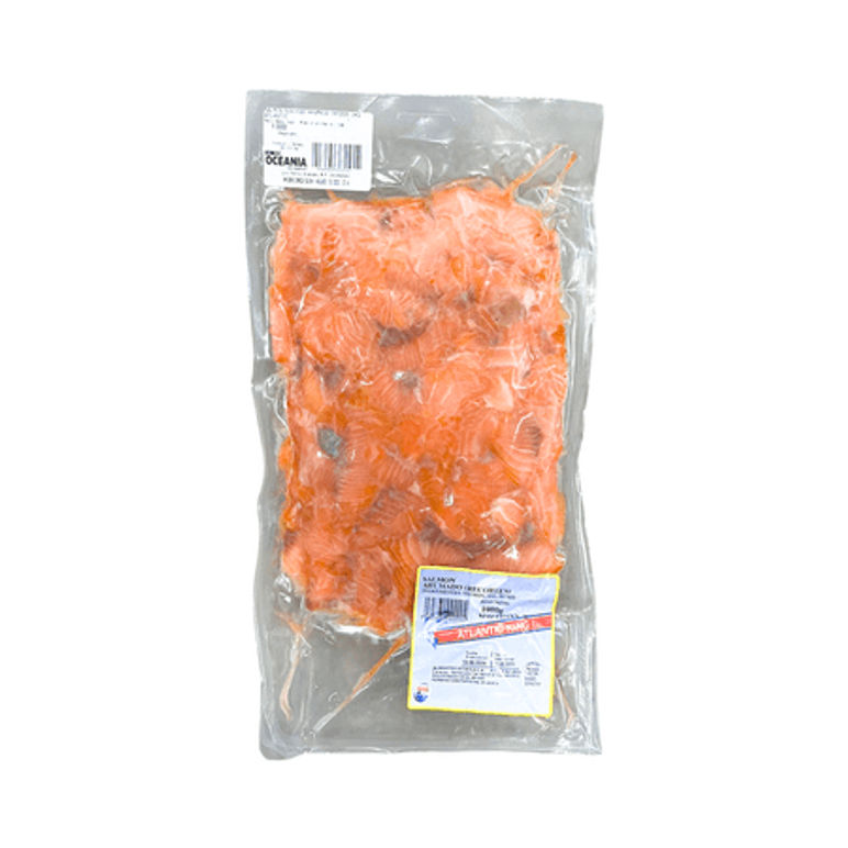 Salmón Ahumado en Trozos 1 kg – Atlantic | Noruego
