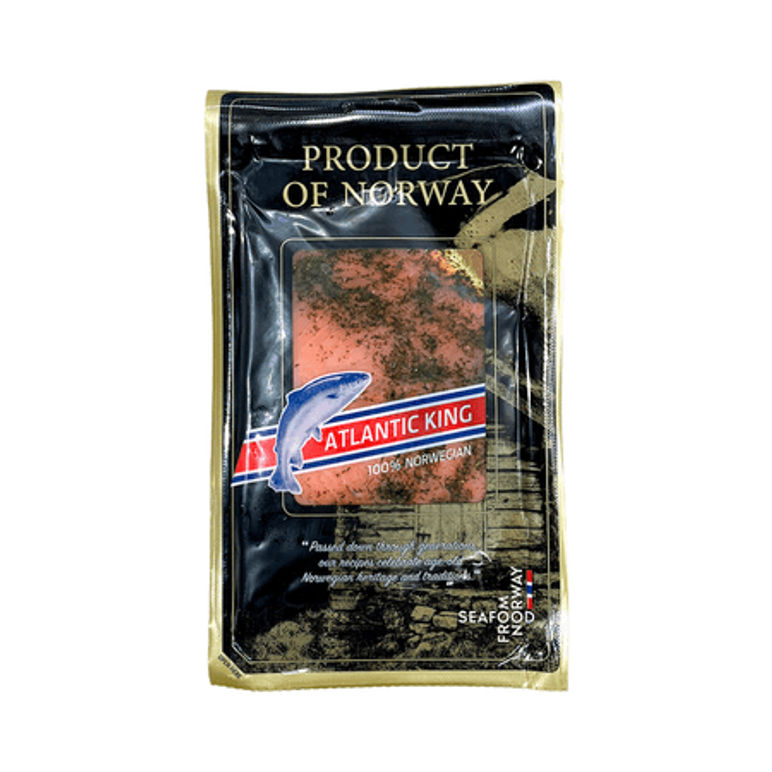 Salmón Gravlax Ahumado Rebanado 100gr – Atlantic | Premium
