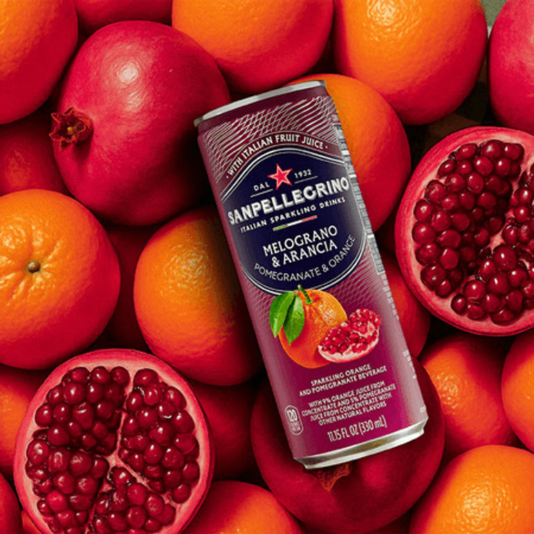 San Pellegrino Melograno & Arancia - Lata 330ml
