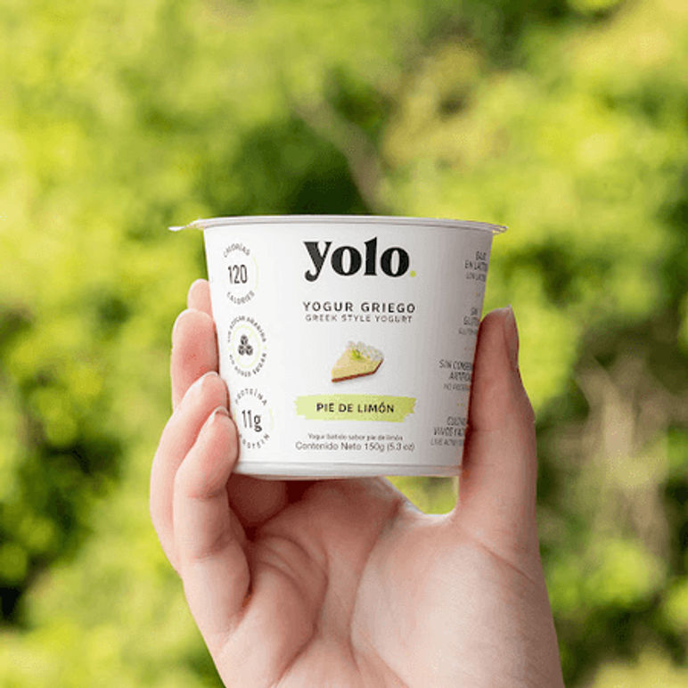 Yogurt Griego Pie de Limon 150Gr - YOLO