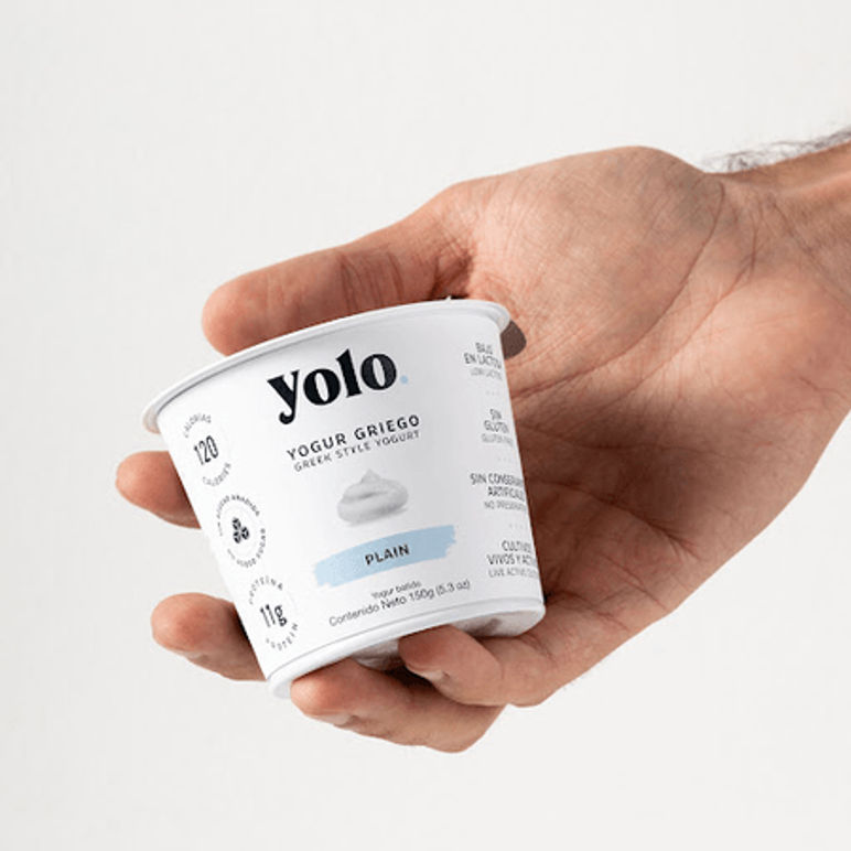 Yogurt Griego Yolo Plain - 150 gr
