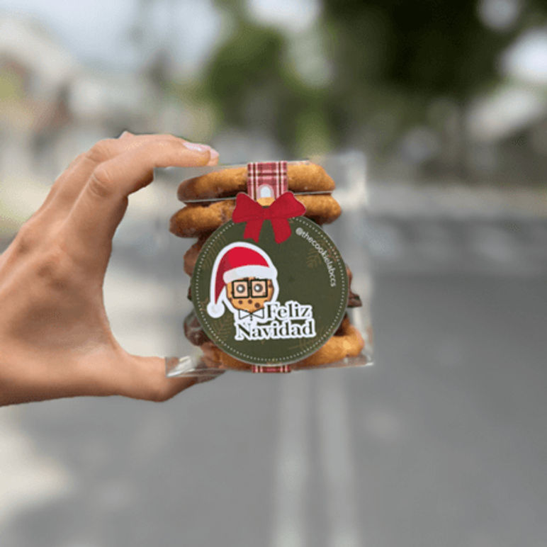 Cajita navideña pequeña