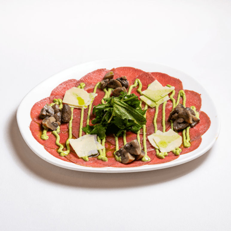 Carpaccio de lomito tradicional