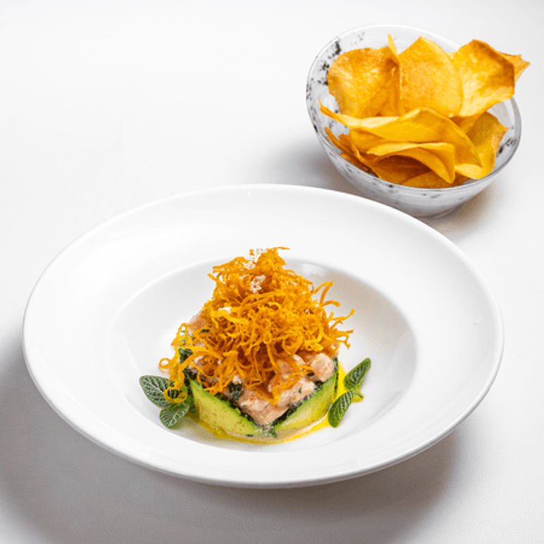 Ceviche de salmón