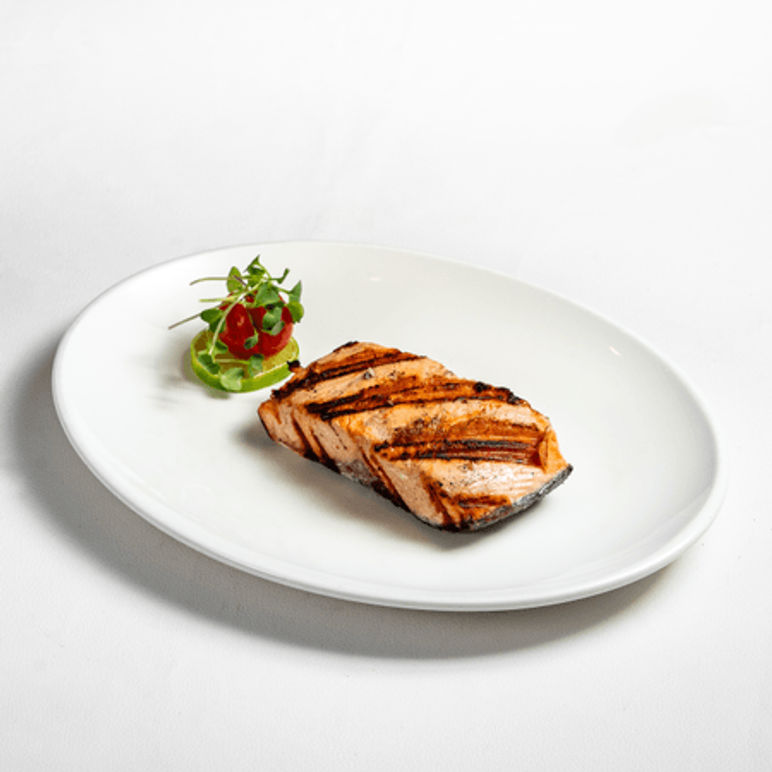 Salmón al grill