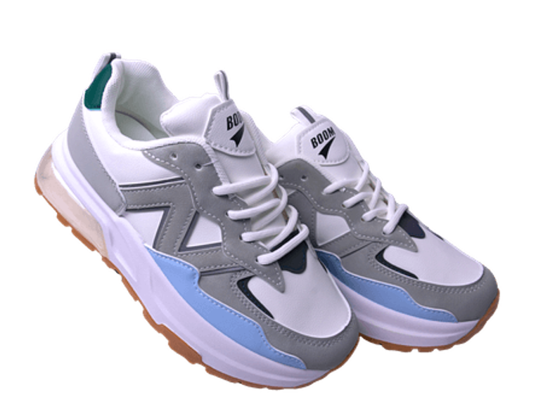 BOOM 2462 D WHT/GREY