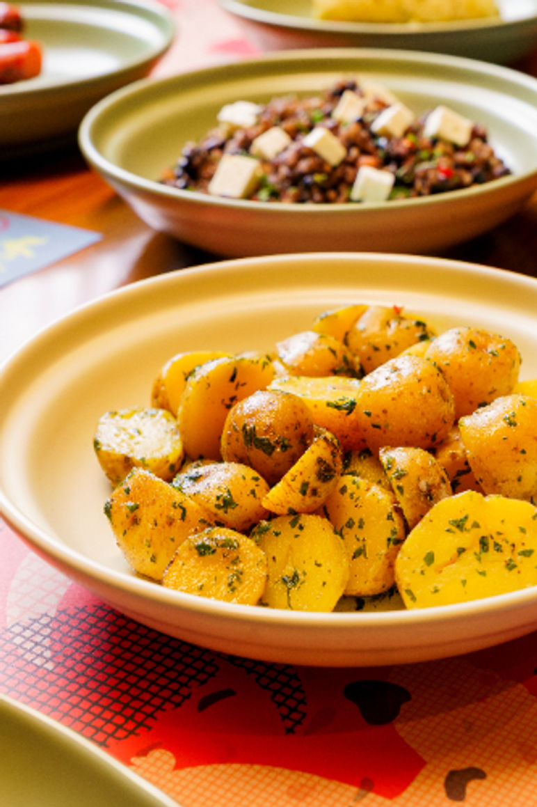 Papitas Colombianas Al Ajillo