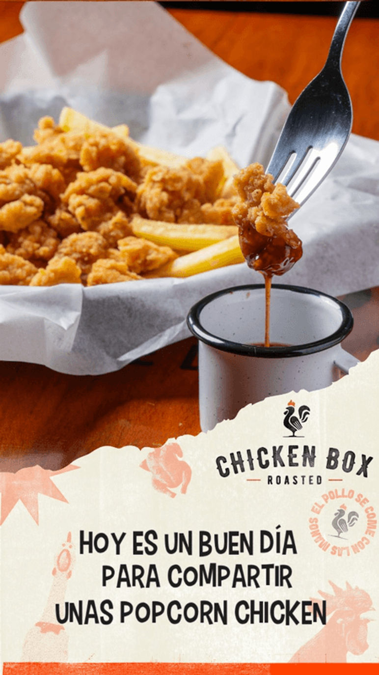 Popcorn Chicken Box