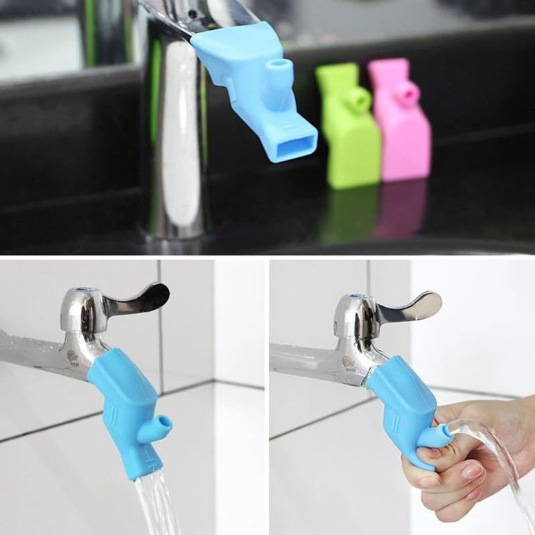 Extensor Para Grifo De Silicone (Doble uso)