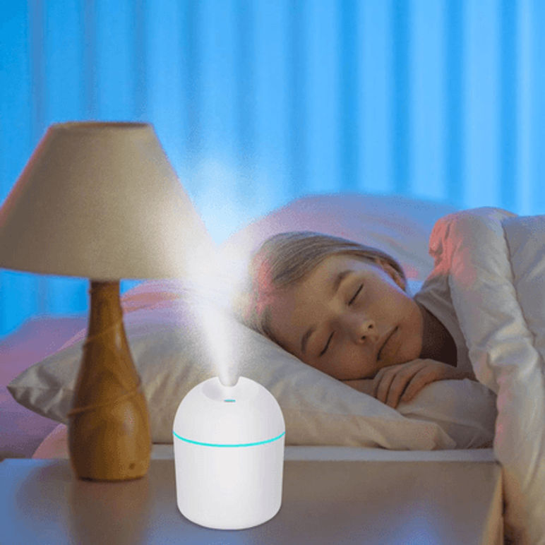 Humidificador Forma de Huevo con Luces (200ml)