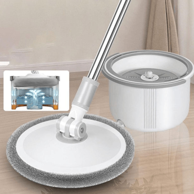 Mopa autoexprimible de microfibra REDONDA 
