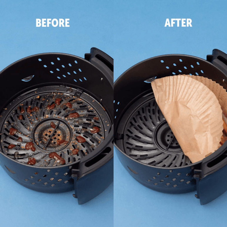 Pack de 50 Moldes Desechables Para AirFryer Peq