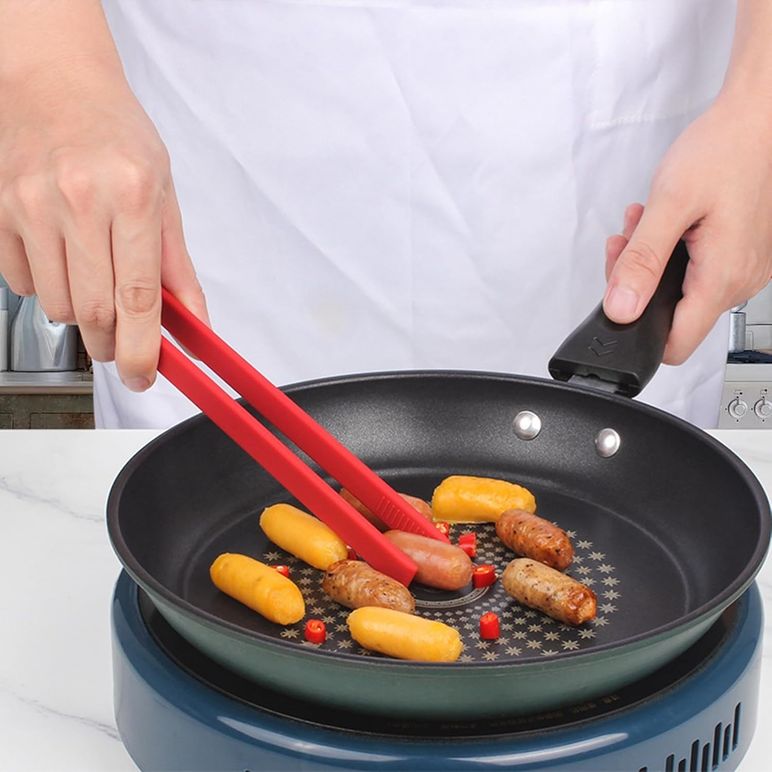 Pinzas de silicone para cocinar