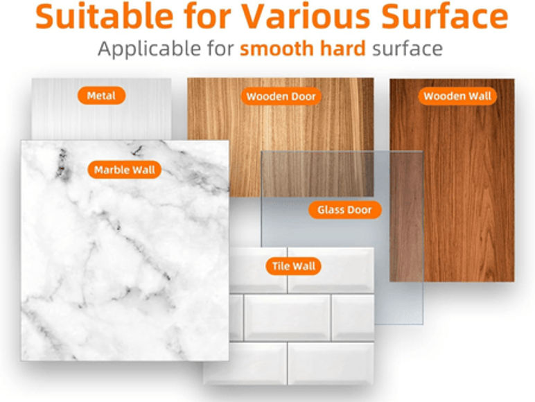 Soporte Adhesivo De Escoba/Pala/Haragán Para Pared*