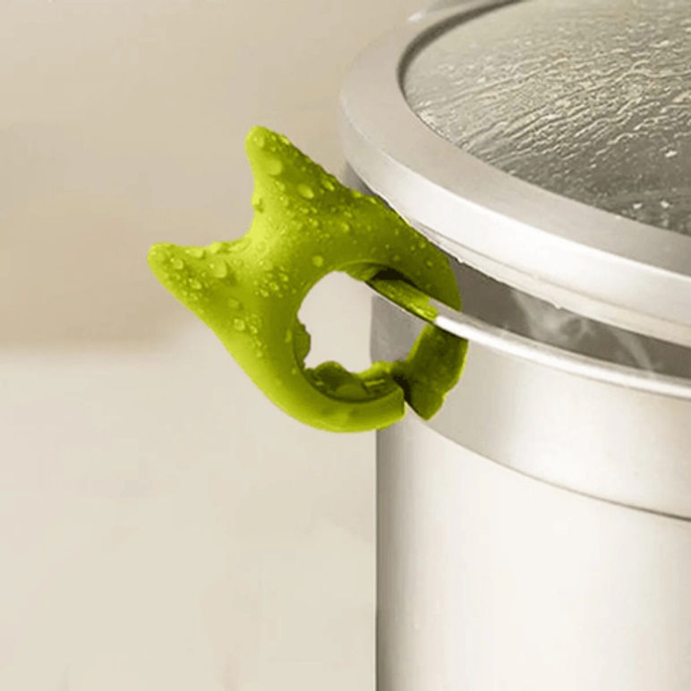 Soporte De Silicone Para Utensilios Y Tapas