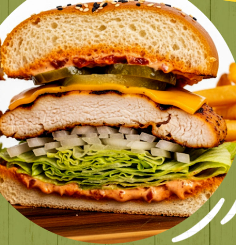Hamburguesa de Pollo