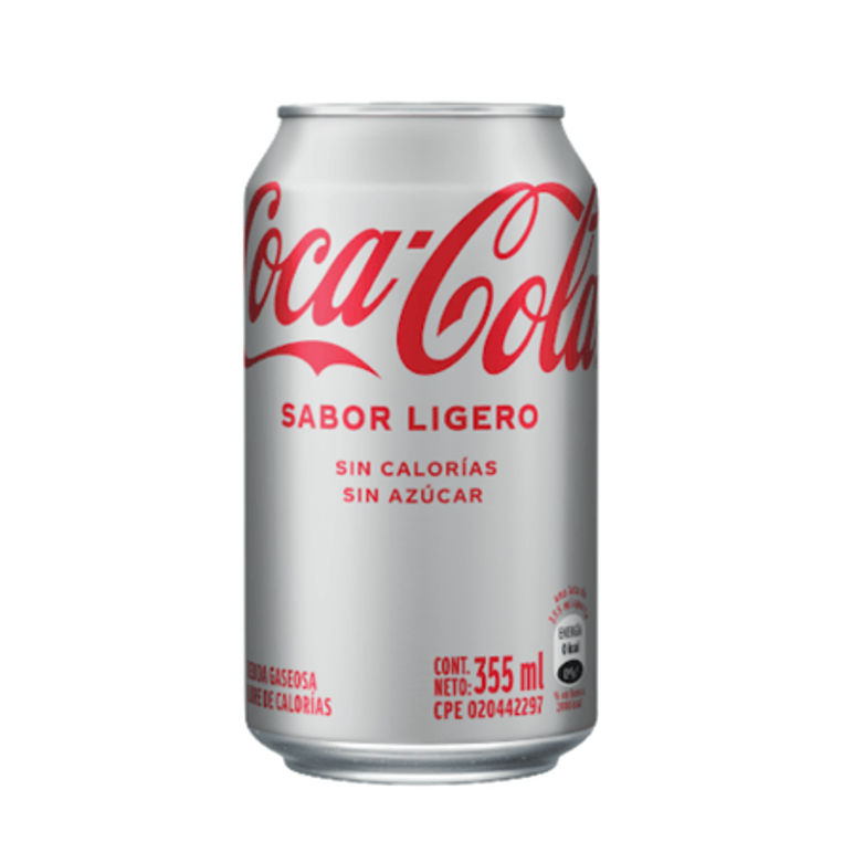 Coca-Cola sin azúcar 355 ml
