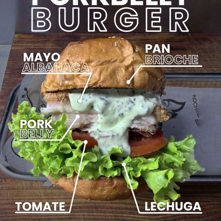 Pork Belly Burger