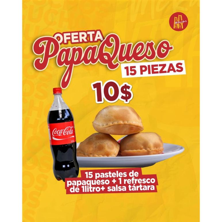PAPAQUESO 15 piezas
