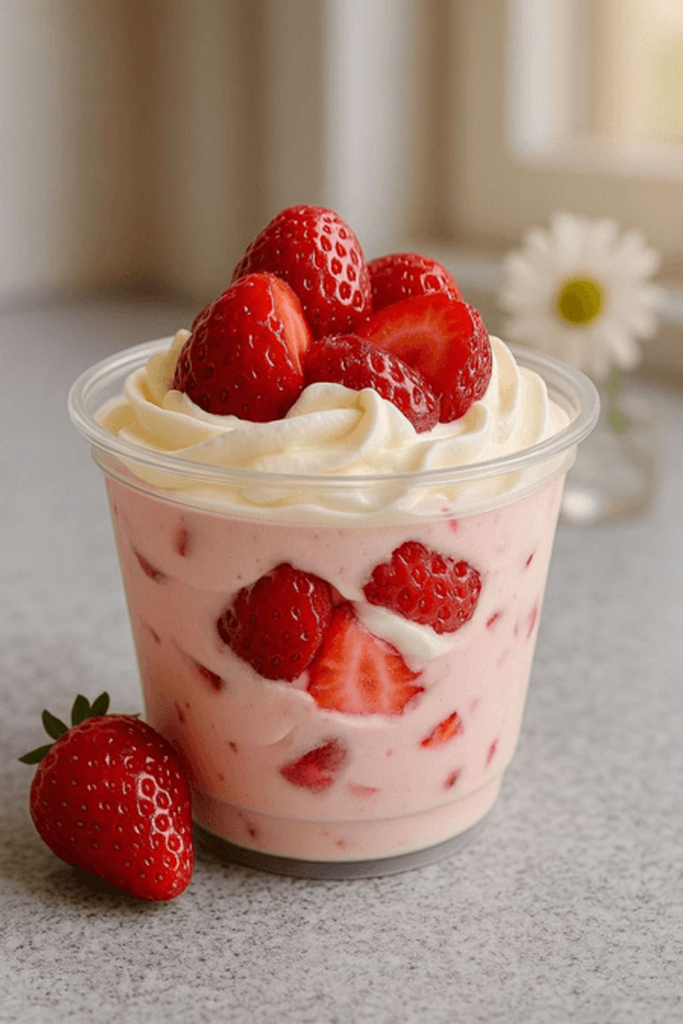 Fresas con Crema 