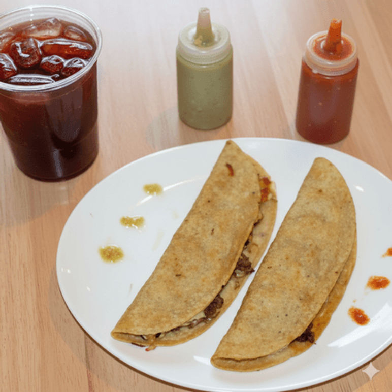 Queka con queso (1 ingrediente)