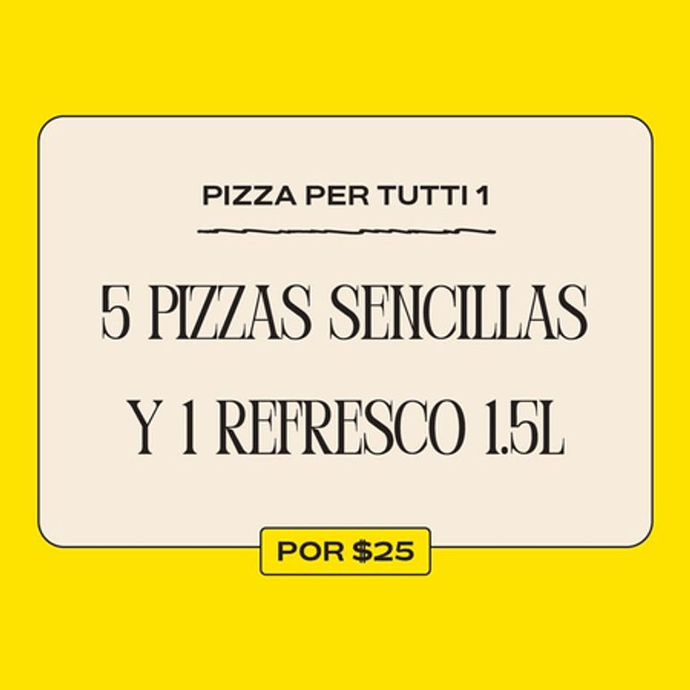 Pizzas Per Tutti 1 