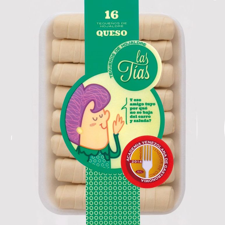 Tequeños de queso 16 unidades