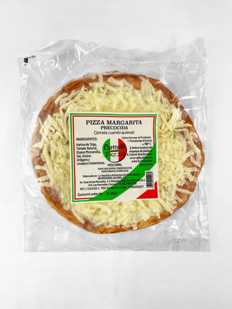 (30 - 59 und) Pizza Margarita Doble Queso Congelada
