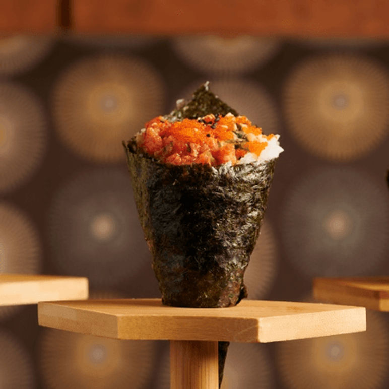 Temaki Spicy Tuna Crunch