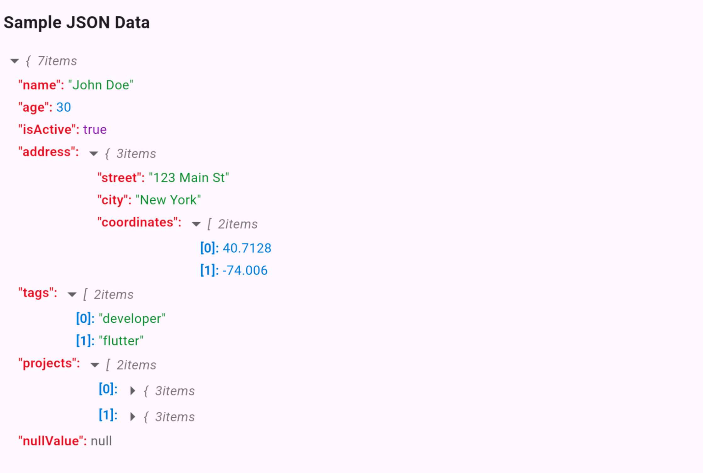 json_preview | Flutter package