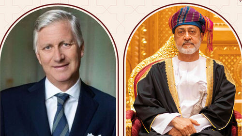 جلالةُ السلطان المعظـم يُهنّئ ملك البلجيكيين في العيد الوطني لبلاده