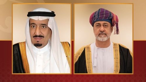 جلالةُ السُّلطان يُهنّئ خادم الحرمين الشريفين ووليّ العهد باليوم الوطني