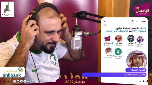 #قدام يالأخضر | مساحة  حوارية عبر #الوصال  ومزاجي برنامج #مونديال2022  مع خليل البلوشي ومحمد العلوي