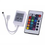Controler banda LED RGB, 12V, 72W, telecomanda IR 24 taste