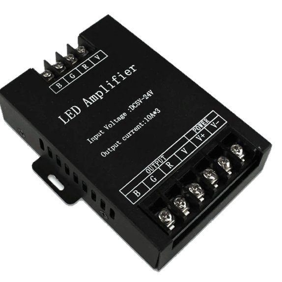 Amplificator banda LED RGB, 12V, 288W, 30A