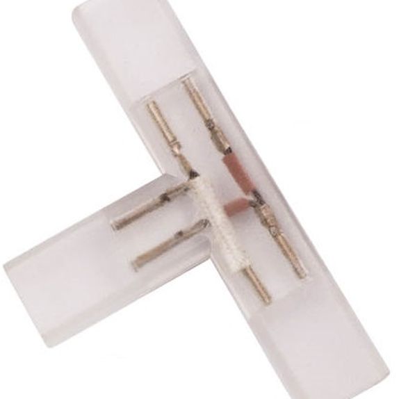 Conector prelungire banda LED, tip T, 220V, 2835