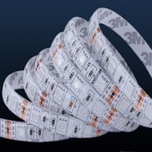 Banda LED RGB, IP65, 12V, 14.4W/M, 60 LED/M, 5050 - rola 5 m