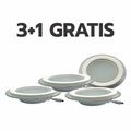 Spot Led Rotund Rama Transparenta, 12W, 6500K, 600Lm, 3+1GRATIS