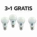 Bec Led E27, model glob A60, 8W=70W, lumina rece, 720Lm 3+1GRATIS