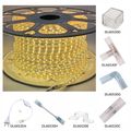 Banda LED 220V 2700K, 4.8W/m, Ip65, 60Led/M 2835, lumina calda
