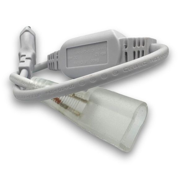 ALIMENTATOR NEON FLEX CU STECHER 8X16MM 6 MM PIN