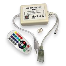 CONTROLLER BANDA LED RGB 5050 720W 220V 9MM PIN WI-FI+TELECOMANDA