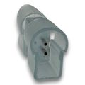CONECTOR "I" NEON FLEX 220V PT. 14X23MM 9MM PIN