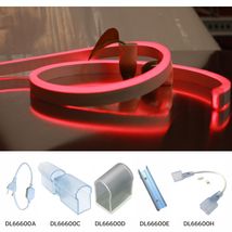 Neon Flex Rosu 10W/M SMD2835 8x16mm/220V