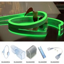 Neon Flex Verde 10W/M SMD2835 8x16mm/220V